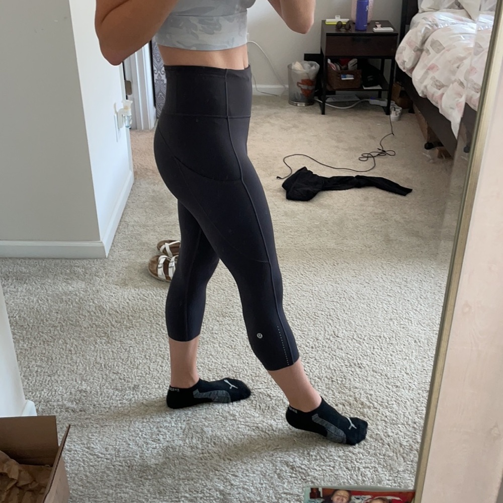 LuluLemon Fast & Free Crop Leggings
